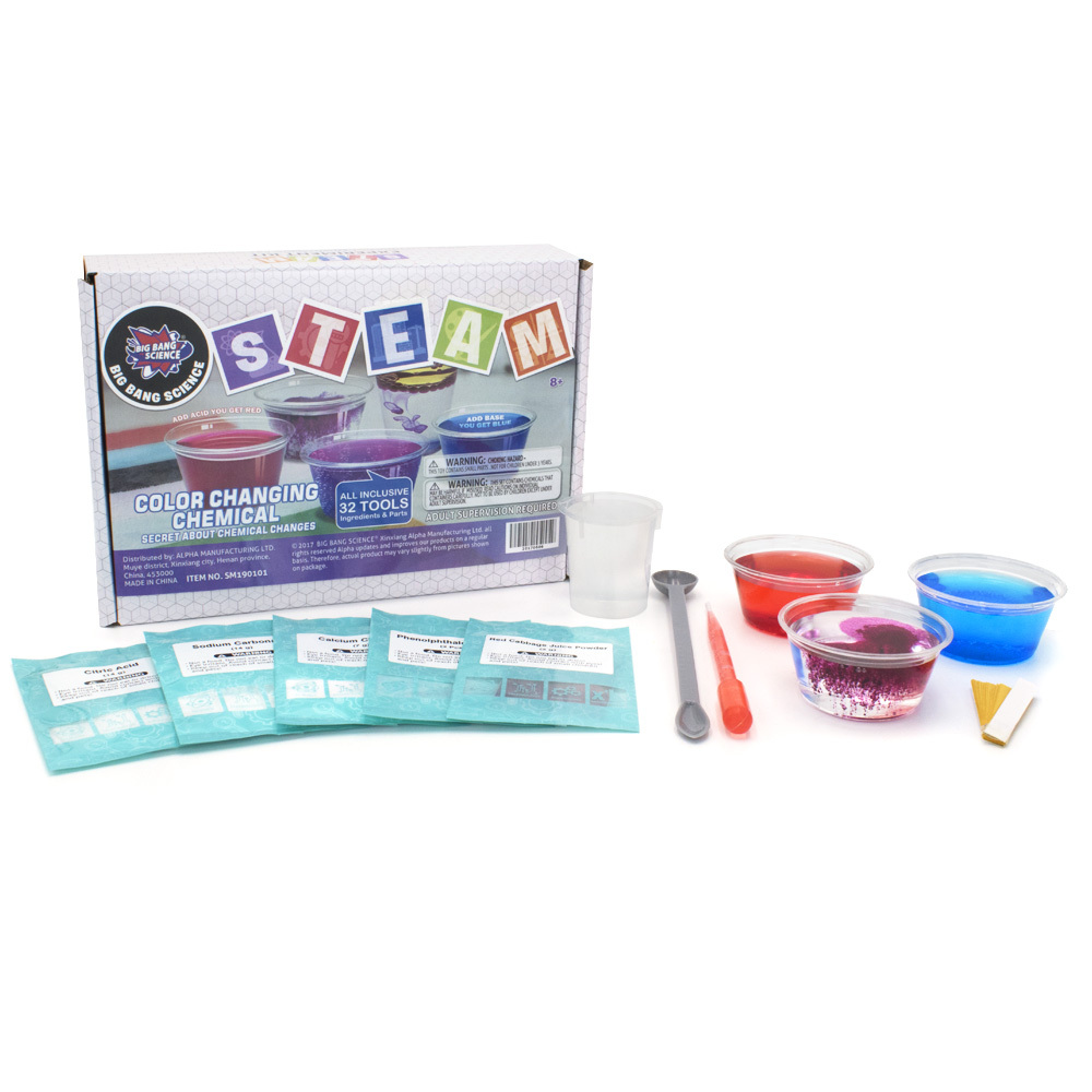 Color Changing Chemical Experiments