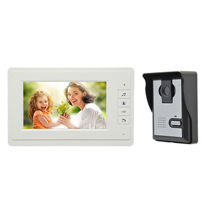 Villa Department 7 Inch Color Screen Ring Doorbell With Camera and Monitor <strong>2</strong> <strong>WAY</strong> Video <strong>Wired</strong> <strong>Intercom</strong> - Product Image 1