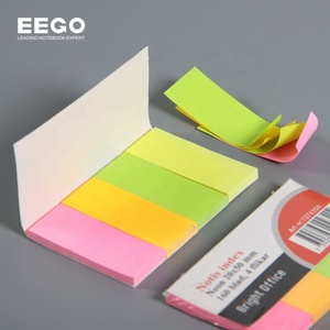 Papelería de oficina escolar promocional logotipo personalizado impreso papel colorido lindo Bloc de notas blocs de notas adhesivas - Product Image 2