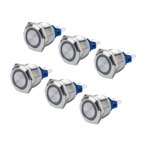 22MM Instant <strong>Start</strong> Stop <strong>Button</strong> LA22-A1 <strong>Push</strong> <strong>Button</strong> Switches Industrial with Light <strong>Push</strong> <strong>Button</strong> Switch Panel - Product Image 1