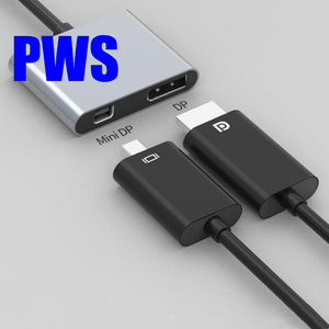 笔记本电脑配件2合1 USB C适配器C型至DP迷你DP扩展坞 - Product Image 4