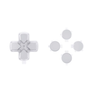 ปุ่มเปลี่ยน dpad สีเทาแบบกำหนดเองได้สองโทนสีใหม่เปลี่ยนปุ่มใบหน้าแบบไม่มีรอยประทับตัวอักษรสำหรับตัวควบคุม ps5 - Product Image 6