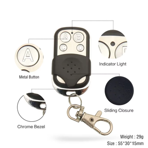 433MHz RF telecomando universale senza fili trasmettitore Auto clonazione duplicatore per porta del Garage CAME telecomandi funzione Clone