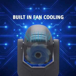 Uponelight 200 wát LED di chuyển đầu ánh sáng sân khấu cho Disco, câu lạc bộ Đêm & Parkour - Product Image 2