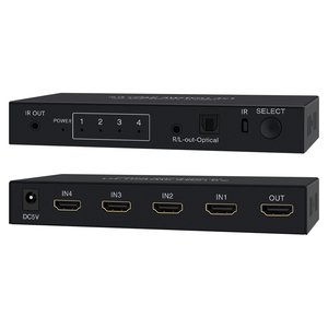 2.0 hdmi Switch 4input 1output 4K 60Hz Automatic Switching Audio Separation <strong>Output</strong>