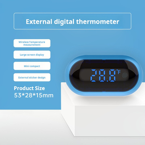 Termómetro para acuario de pecera, palo táctil inalámbrico, pantalla LED Digital de ± 0,1 °F para controlar la temperatura del Acuario de pecera - Product Image 2