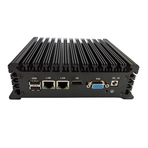 Factory Mini Pcs 2 LAN 2COM 4*USB Core I3/i5/i7 6200U 7200U DDR3L X86 Linux Fanless <strong>Embedded</strong> Industrial <strong>Computer</strong> - Product Image 1