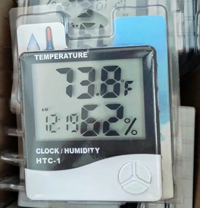 Kỹ thuật số LCD điện tử kỹ thuật số nhiệt độ độ ẩm Meter Nhiệt kế ẩm kế trong nhà thời tiết màn hình - Product Image 2