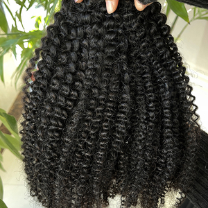 แพ็คต่อผมหยักศกแบบอัฟโฟรผมหยิกหยักศก24 ''กำหนดได้ฟรี100% - Product Image 2
