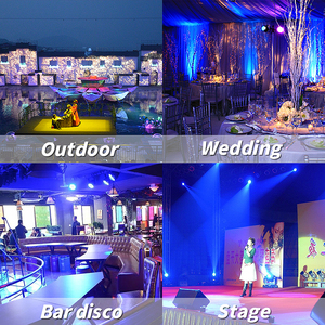 SHTX 54x3W 3-in-1 Outdoor <strong>LED</strong> PAR Light with DMX512 Control 100W/150W/200W Stage Lighting for Weddings Discos DJ Clubs - Product Image 6