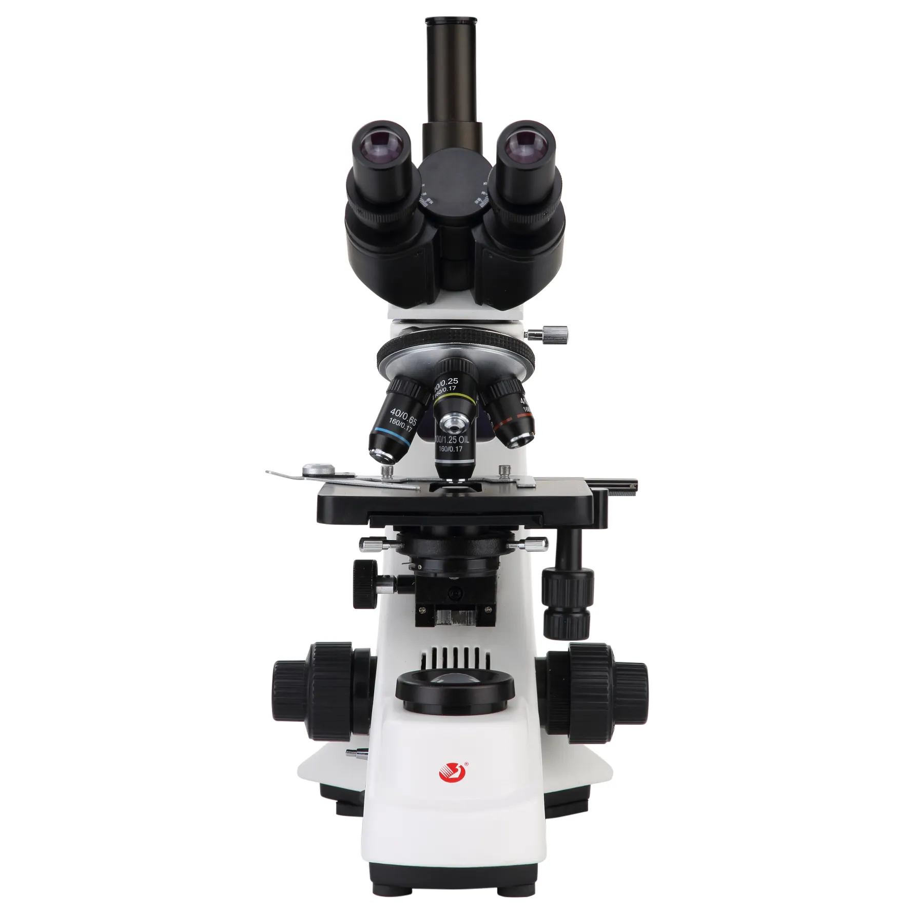 CM100-T WF10x 접안 렌즈 유한 광학 시스템 Seidentopft 쌍안 보기 헤드 랩 LED 조명 생물학 현미경