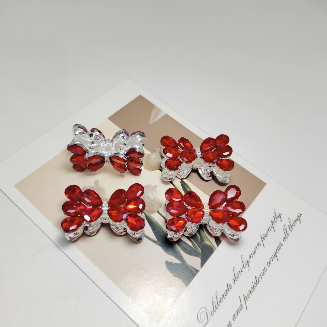 Silver-plated Red Diamond