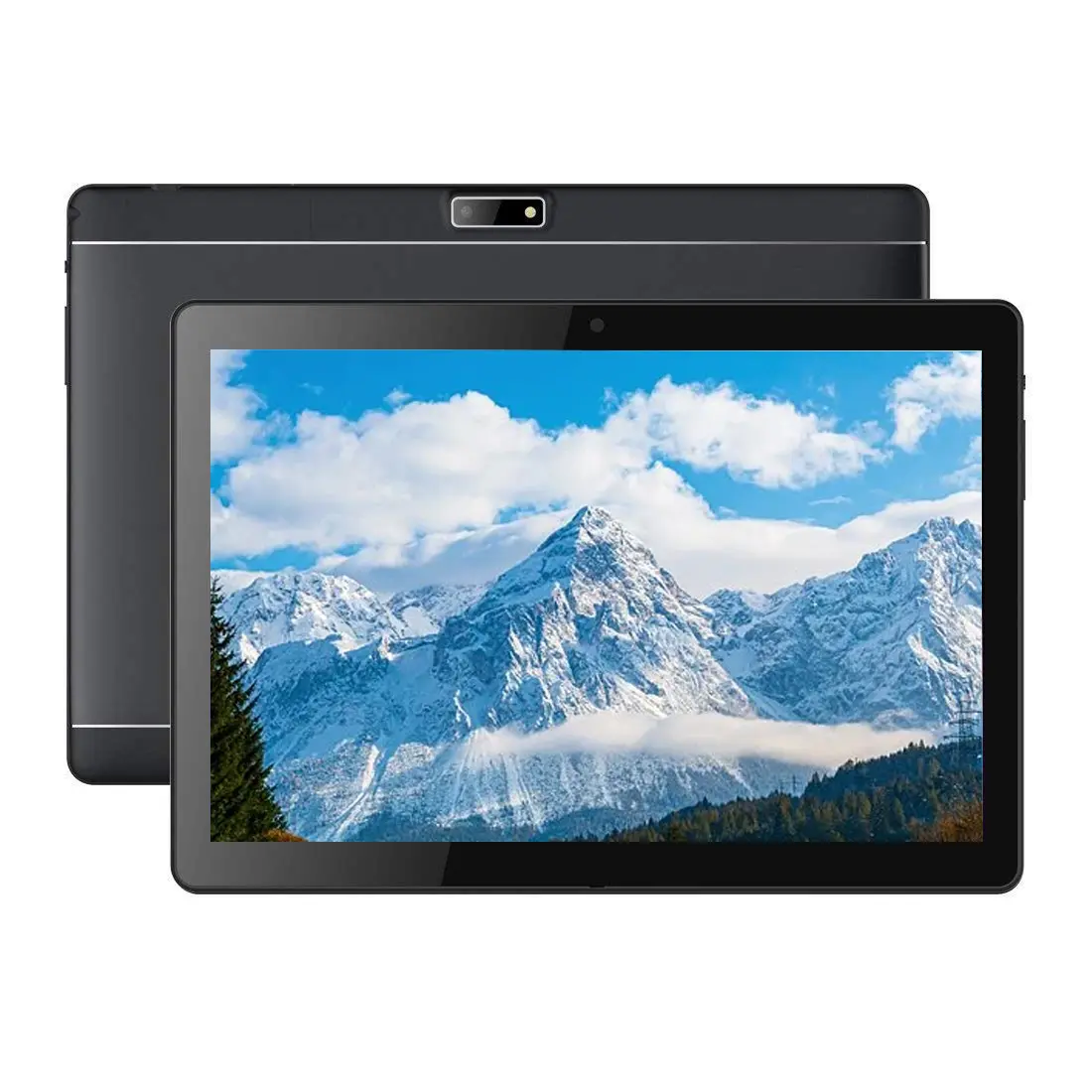 Tableta de 10,1 pulgadas con pantalla grande Superfina, Android 10, 2GB de RAM, 32GB de ROM, almacenamiento, con cámaras duales