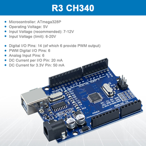 LAFVIN Basic Starter Kit für R3 DIY Kit für Schulkinder Education Programming Kit Lernspiel zeug für Arduino Uno Set