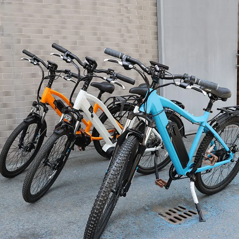 Vendita calda 26 "250 watt di alta gamma mid bafang motor bicicletta elettrica cargo vintage biciclette elettriche città 36v elettrobike ebike