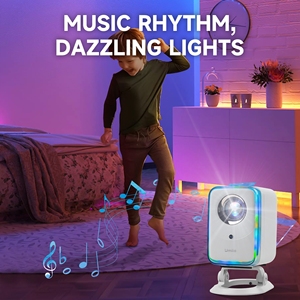 新设计Umiio P60智能投影仪720P安卓9大屏幕游戏智能家庭影院投影仪 - Product Image 4
