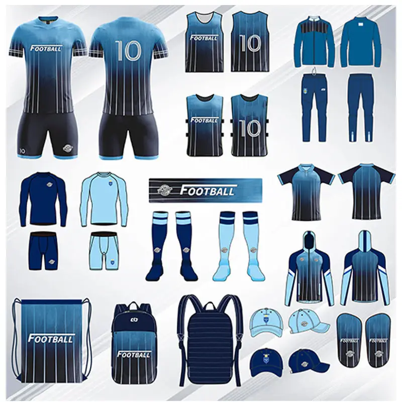 One-Stop personnalisé 2023 2024 modèles de conception Vintage pas cher costumes équipe uniforme chemises de football Football maillot ensemble