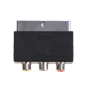 RGB Scart zu 3 RCA S-Video Adapter EIN Ausgang Composite RCA SVHS AV TV Audio Konverter Für Video DVD Recorder TV Projektor - Product Image 3