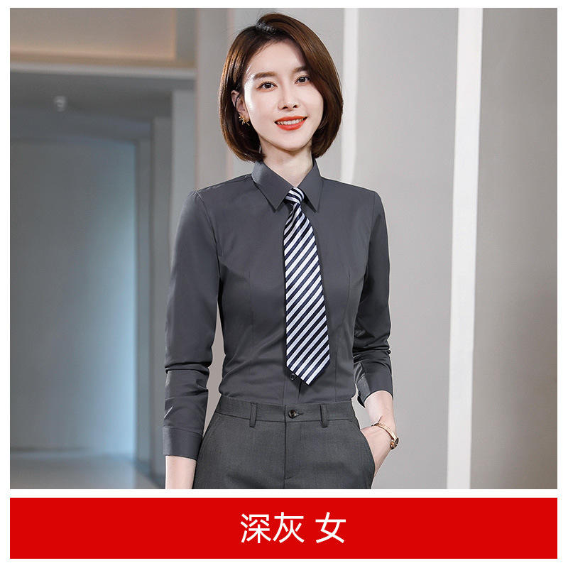 (female) dark gray shirt