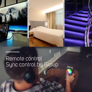 ESann Smart 2835 Alexa Google Phone Voice IOS Android APP rgb wifi 5050 rgb IR 24 tasti controller led - Product Image 5
