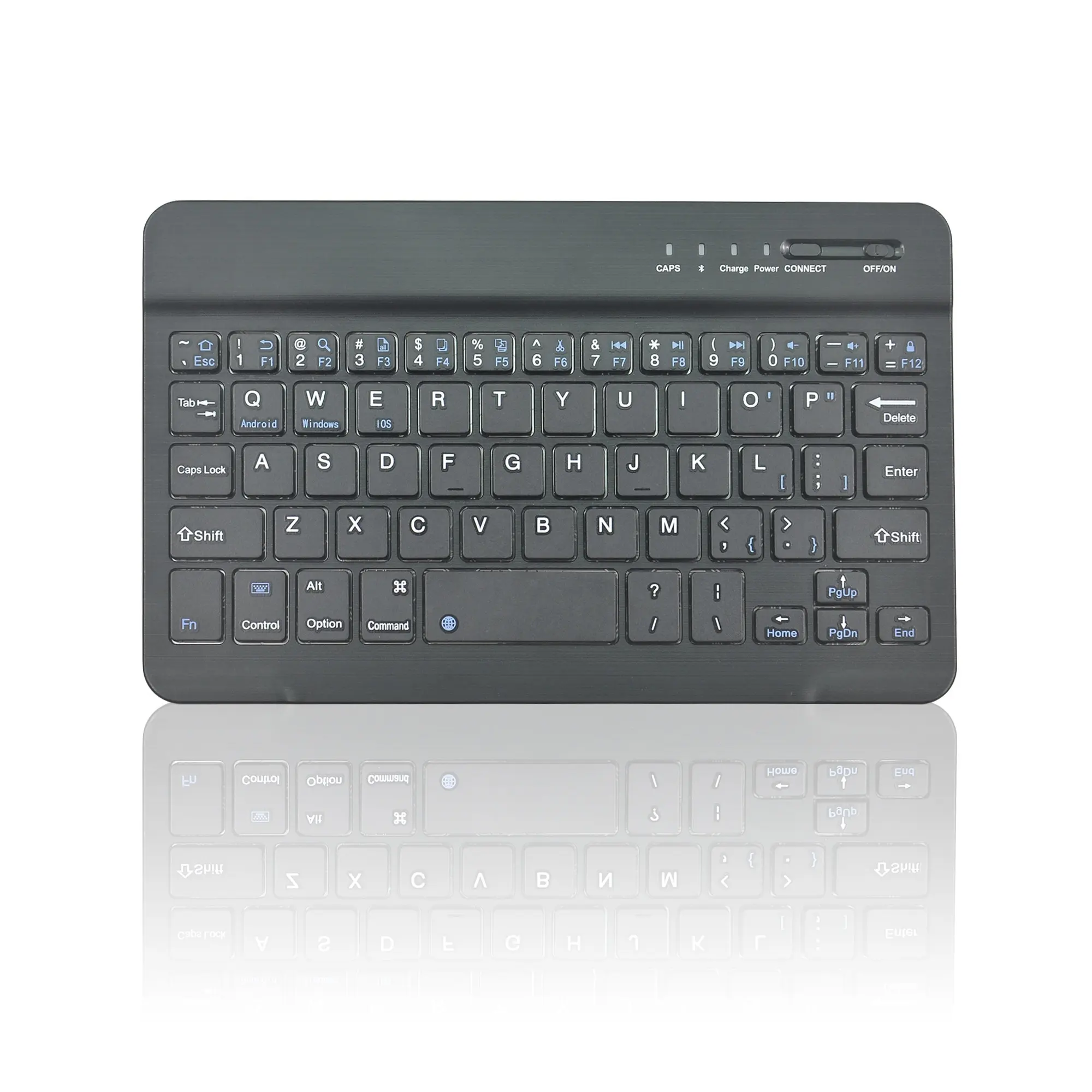 Mini schlanke BT 78 Tasten drahtlose Tastatur mobile Tastatur und Tablet-Tastatur tragbar