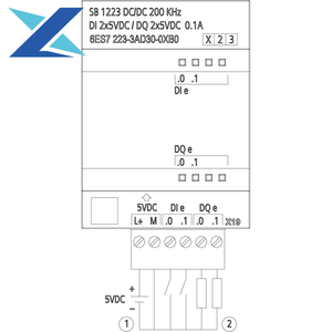 Módulo de entrada y salida digital 6ES7223-3AD30-0XB0 Controlador lógico programable Plc de la serie Nuevo original - Product Image 4