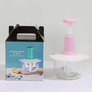 Fabrika doğrudan Mini basın manuel makine sebze dilimleme kesici ve itme el soğan kıyıcı - Product Image 5