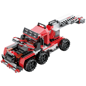 COGO教育用ビルディングブロック3in1エンジニアリング修理車両レンガ子供用おもちゃ - Product Image 3