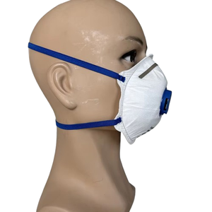 EN149 Face Anti Dust 4 Layer Masks Disposable Head Loop Respirator FFP2 Mask With Valved Ffp2 With Filter <strong>Repsirators</strong> &amp; Masks - Product Image 1