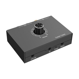 Toslink fibra óptica Audio Digital Coaxial a analógico estéreo RCA Audio 3,5mm Jack auriculares convertidor DAC decodificador AMP - Product Image 2