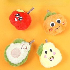 Juguete dental no tóxico para masticar para gatitos Juguete para gatos Silvervine en forma de fruta con hierba gatera - Product Image 2