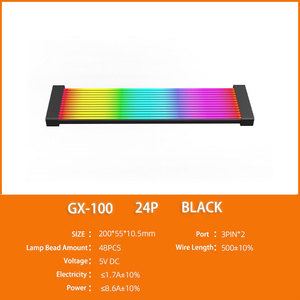 Alta qualità ARGB SYNC 3 * 8Pin/24Pin RGB LED cavi scheda luminosa in Silicone morbido per scheda madre/scheda video - Product Image 6