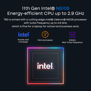 Win11 2 en 1 portátil ligero VivoBook 16 pulgadas pantalla táctil portátiles Intel Celeron N5105 aprendizaje tableta ordenador portátil - Product Image 2