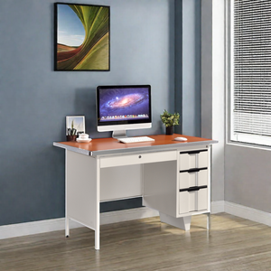 Modern Design Wooden <strong>Computer</strong> <strong>Table</strong> with 3 Drawers Low Price MDF Material <strong>for</strong> Office or Home Studying Metal Office Desk - Product Image 3