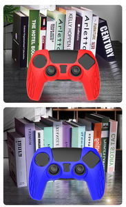 PlayStation 5 4 denetleyici kapak için özelleştirilmiş silikon kılıf PS5 denetleyici kapak kılıf için Gamepad koruyucu kabuk kauçuk cilt - Product Image 5
