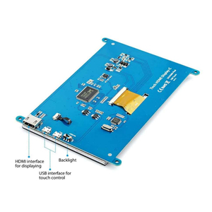 Display touch da 7 pollici con scheda PBC e interfaccia HD-MI per integrarsi con Raspberry PI