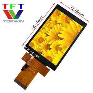 TOPWIN 3.5 pollici 3.5 ''320x480 risoluzione colore pannello display LCD-TFT display interfaccia MCU con touch panel - Product Image 2