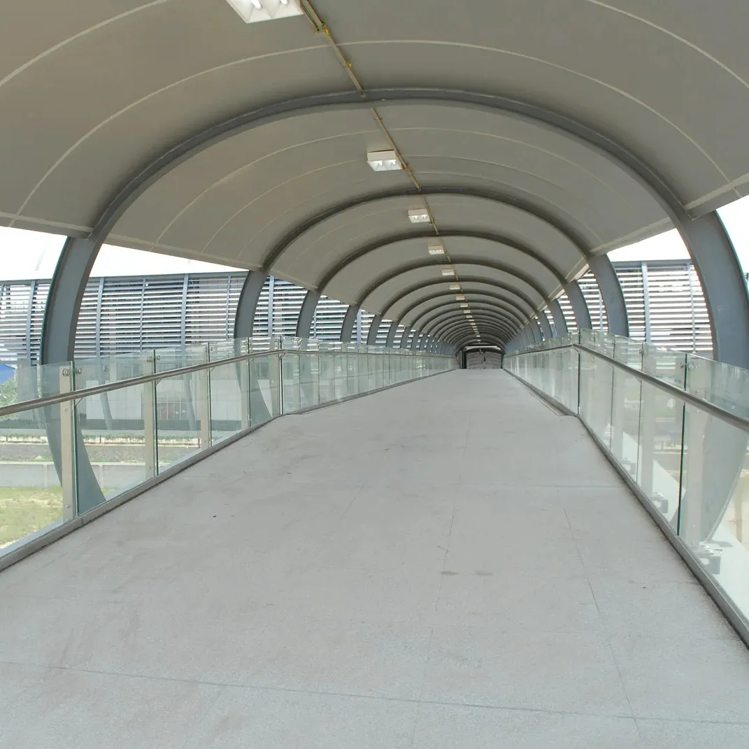 Stainless Steel Handrail for Subway Station Fabricated by Sheet Metal