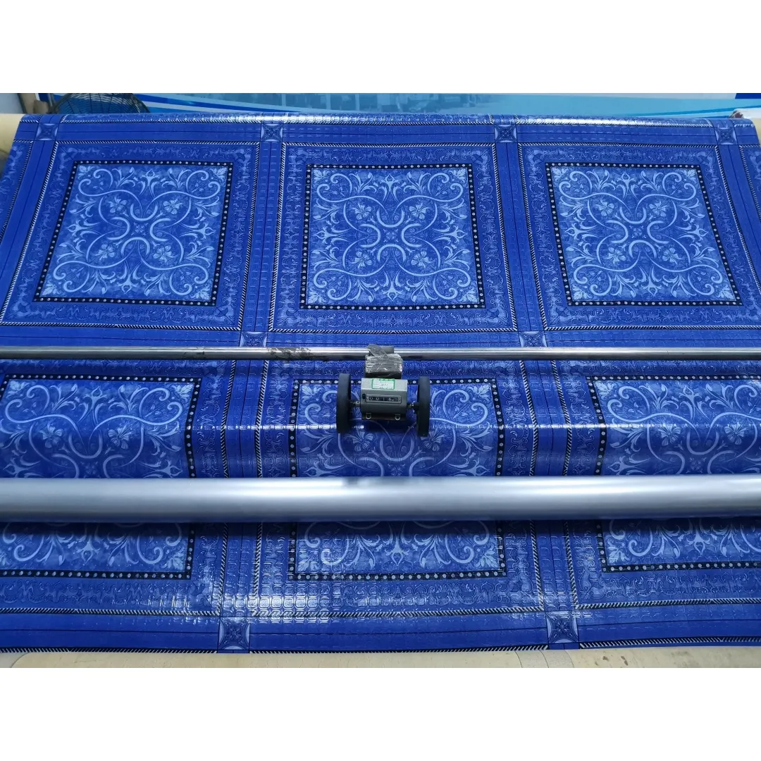 Vendita calda impermeabile personalizzato design blu Linoleum Pvc rivestimento del pavimento in plastica tappeto vinile per interni