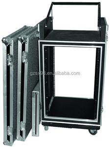 12u Space 16U Audio <strong>Amp</strong> Rack case <strong>Mixer</strong> Top Mount Flight case for Sound System - Product Image 4