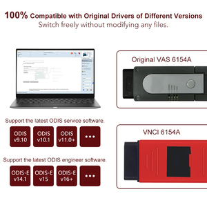 VNCI 6154A Auto diagnose tool mit Software ODIS Engineer V17.01 Unterstützung CAN FD DoIP-Protokoll Original funktion für VW Audi - Product Image 4