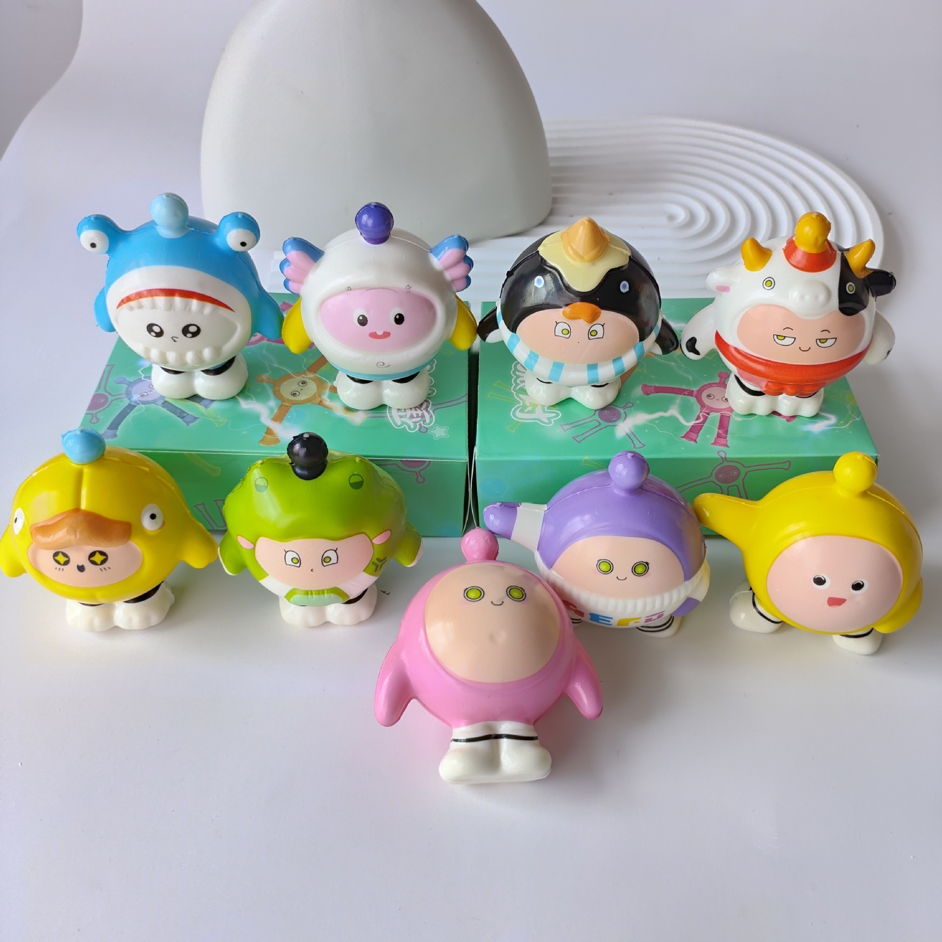 7.5CM Small Egg Mixed Color