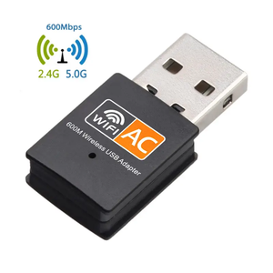 Tarjeta de red inalámbrica de doble banda de alta calidad Antena de 5Ghz USB <span class=keywords><strong>Ethernet</strong></span> PC <span class=keywords><strong>Wifi</strong></span> Transmisor receptor de señal