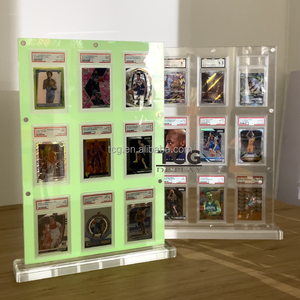 TCG Factory <strong>Custom</strong> Acrylic Baseball Card <strong>Display</strong> Case Sports Card <strong>Display</strong> <strong>Frame</strong> with UV Protection Hanging Wall for Trading Card - Product Image 3
