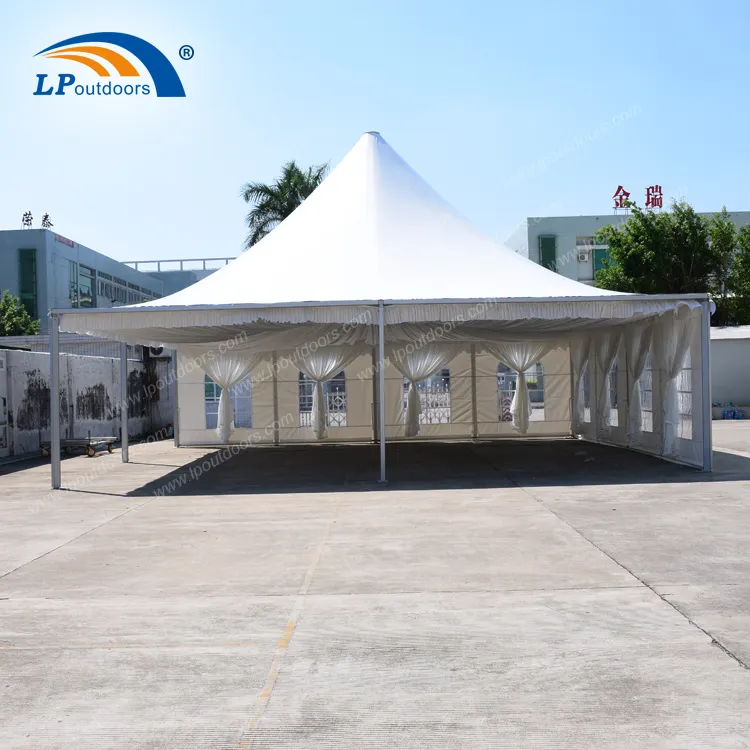 10x10m aluminum structure pagoda gazebo tent for wedding marquee in England