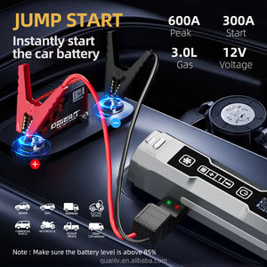 Avviatore di Emergenza Portatile ad Alta Corrente 1000A con Ricarica Rapida, Schermo Digitale, Monitoraggio Pressione Pneumatici, ABS, 4 Funzioni in 1 per Auto - Product Image 5