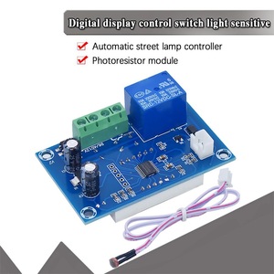 Schalter für digitale Helligkeits regelung Lichte mpfindliches Widerstands modul Anzeige Steuer platine Straßen laterne automatische Steuerung
