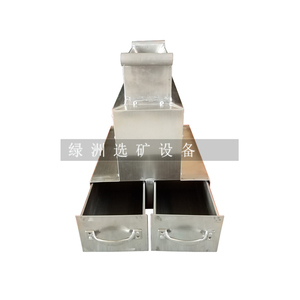 Divisor de Riffle clasificador de minería para mineral/carbón pantalla de salida Riffle Splitter Acero inoxidable agregado Riffle Sampler - Product Image 3
