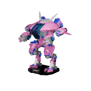 GoldMoc <strong>Game</strong> Action Figure Tank Hero D.Va Mecha Model <strong>Building</strong> Blocks Set DIY Assembly <strong>Robot</strong> Bricks Toys - Product Image 2