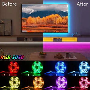 <strong>Led</strong> Strip APP or Wifi 5V Remote Controlled <strong>5050</strong> Smart RGB <strong>LED</strong> Strip <strong>Light</strong> Set <strong>Led</strong> Strip <strong>Light</strong> and Rgb Remote Controller